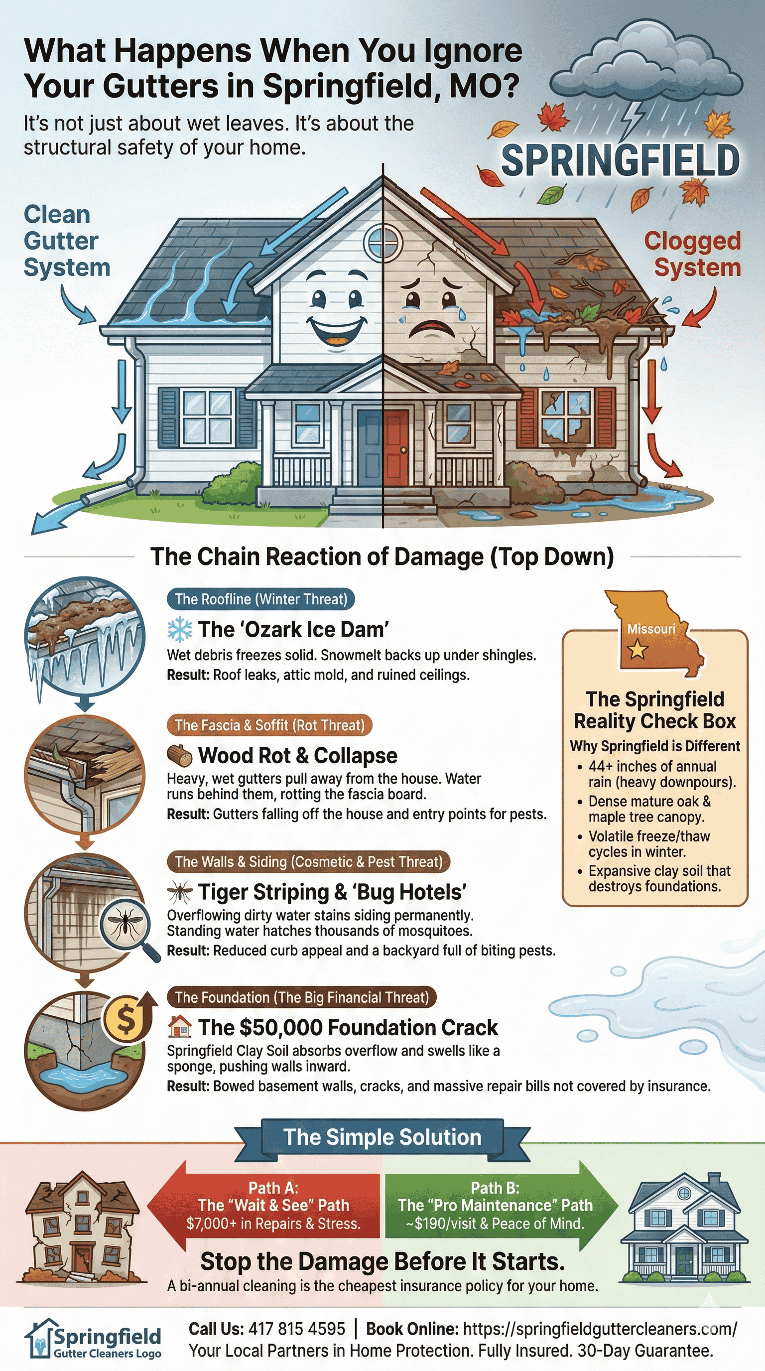 What Happens If You Don’t Clean Your Gutters