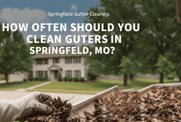 gutter cleaning schedule