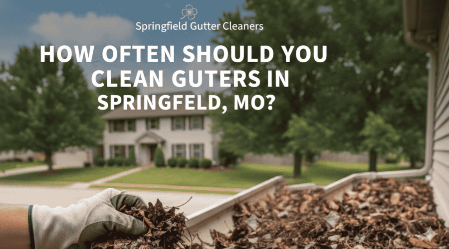gutter cleaning schedule